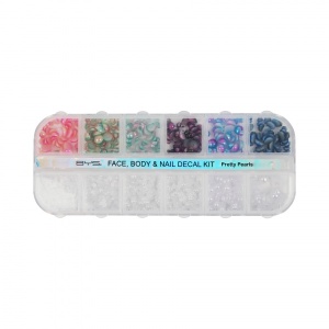 BYS Face Body and Nail Decal Kit Pretty Pearls