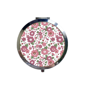 The Vintage Cosmetic Company Compact Mirror Berry Periwinkle