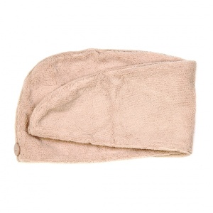 Danielle Infused Hair Turbans Grey Coconut Oil