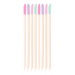Brushworks Cuticle Crystal Sticks 8 pc