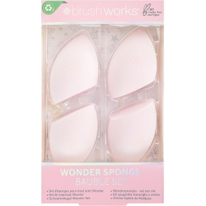 Brushworks Wonder Sponge Set 4 Pack