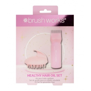 Brushworks Healthy Hair Oil Set