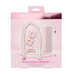 Brushworks Heatless Hair Curling Set