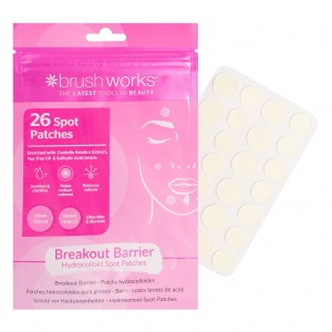 Brushworks Breakout Barrier Hydrocolloid Spot Patches 26pcs