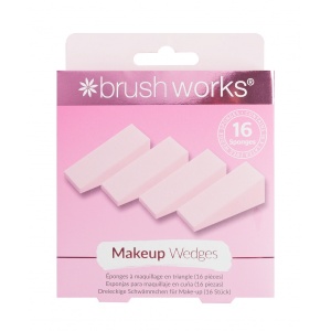 Brushworks Makeup Wedges 16 Pieces