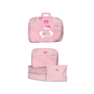The Vintage Cosmetic Company Travel Packing Cubes 4pc