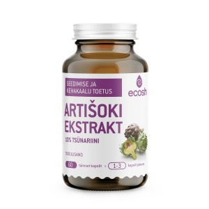 Ecosh Artišoki ekstrakt 60 kapslit