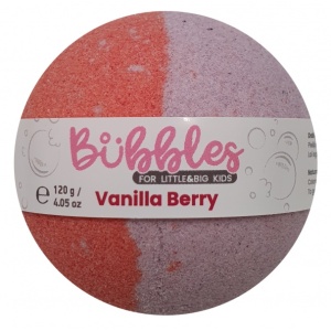 BUBBLES Bath bomb Vanilla Berry 120g