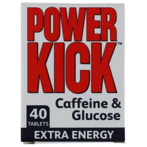 POWERKICK CAFFEINE TABLETS 40pc