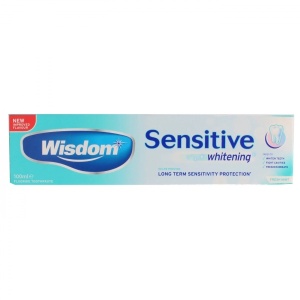 WISDOM Sensitive Whitening Toothpaste 100ml