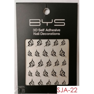 BYS 3D küünekaunistused iseliimuvad 