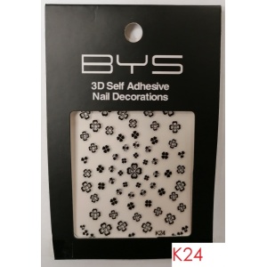 BYS 3D küünekaunistused iseliimuvad 