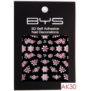 BYS Самоклеящиеся украшения для ногтей 3D 