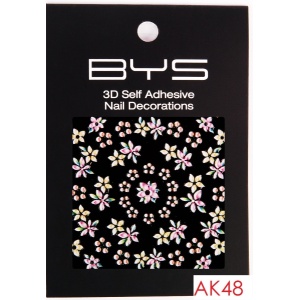 BYS Самоклеящиеся украшения для ногтей 3D 