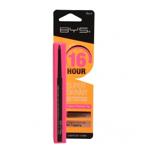 BYS 16 Hour Super Skinny Gel Eyeliner Black 1.5Mm 