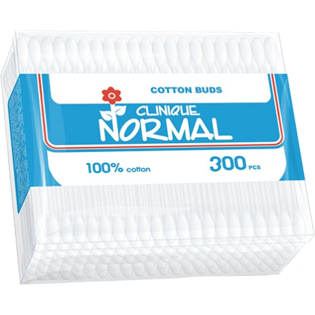 Normal Clinic square package  cotton buds 300pcs