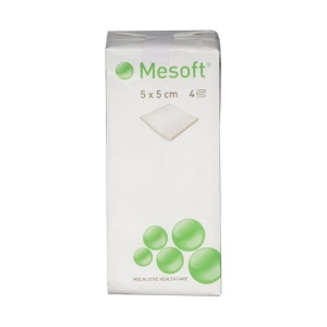 Mesoft tampoon mittesteriilne 5*5 cm 100tk