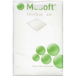 Mesoft tampoon mittesteriilne 7,5*7,5 cm 100 tk