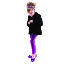 Marilyn Lasten leggingsit SUZAN SHINE 100 den violetti 128/146