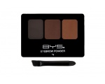 BYS Пудра для бровей Trio Bold Brows