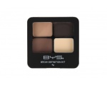 BYS Палетка для моделирования бровей Powder and Wax WOW BROWS