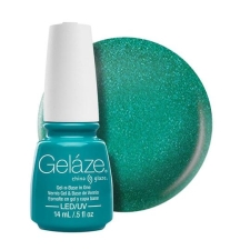 China Glaze Gelaze Гель-лак Turned Up Turquoise 9,76ml