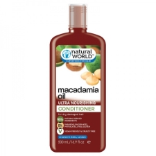 Natural World Macadamia Oil Ultra Nourishing hoitoaine 500ml
