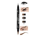 Milani Kulma- ja silmänrajaus Eye Tech Define 2-IN-1 Brow + Eyeliner Felt-Tip Pen Natural Taupe/Black 