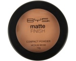 BYS Kompaktpuuder Matte Medium Beige 