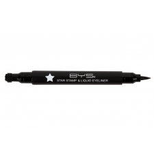 BYS Лайнер для глаз Liquid Eyeliner Pen with Star Stamp Black
