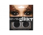 BYS Glitter näole ja kehale BLACK 2tk