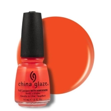 China Glaze Лак для ногтей Orange Knockout Neon