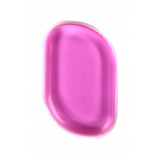 BYS Спонж для макияжа Silicone Blending Oval Pink