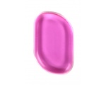 BYS Meikkisieni Silicone Blending Sponge Oval Pink