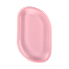 BYS Meikkisieni Silicone Blending Sponge Oblong Pastel Pink