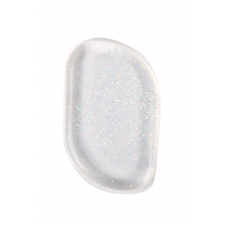 BYS Meikkisieni Silicone Blending Sponge Clear with AB Glitter