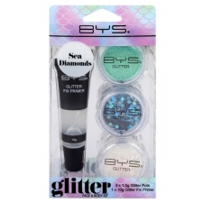BYS Glitter Face and Body Kit SEA DIAMONDS
