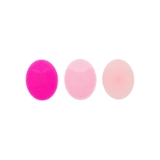 The Vintage Cosmetic Company Silicone Exfoliating Pads Pink 3pc