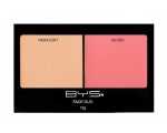 BYS Korostuspuuteri ja poskipuna Butterfly Collection Highlight & Blush 