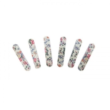 The Vintage Cosmetic Company Мини пилки для ногтей с цветочным принтом 6шт