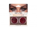 BYS Loose Glitter 2 Pack FUCHSIA