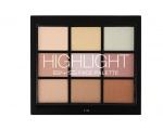 BYS Face Palette 9 pc HIGHLIGHT