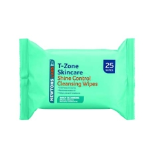 Newtons Labs TZone Cleansing Wipes Shine Control 25 pc