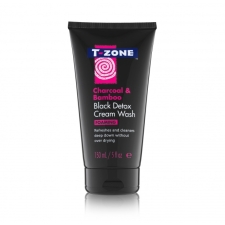 TZone Detox Cream Wash Charcoal and Bamboo 150ml