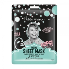 Petite Maison Facial Sheet Mask Purifying Black Charcoal 25ml 