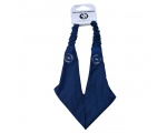 BYS Headband Ear Saver With Buttons Blue