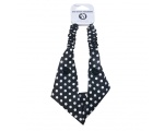 BYS Headband Ear Saver With Buttons Polka dot