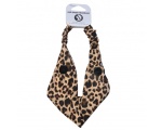 BYS Повязка на голову с пуговицами для маски Ear Saver With Buttons Leopard