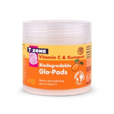 TZone Skincare Biodegrade Glo näopuhastus padjakesed C vitamiini ja Kumquat ekstraktiga 60tk