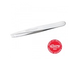 Tweezerman Slant Tweezer Platinum Silver Скошенный Пинцет